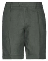 Perfection Shorts & Bermuda Shorts In Military Green