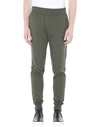 Ea7 Casual Pants In Military Green