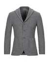 Paoloni Suit Jackets In Grey