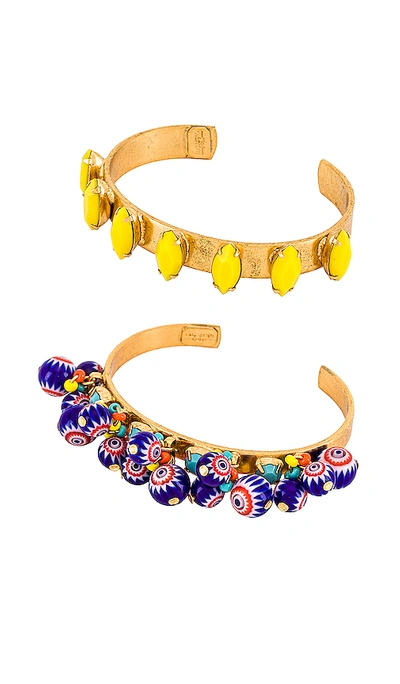 Elizabeth Cole Blake & Quinn Bracelet Set In Frida