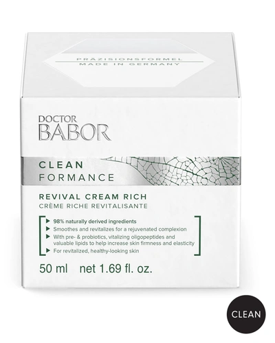 Babor 1.7 Oz. Cleanformance Revival Cream Rich