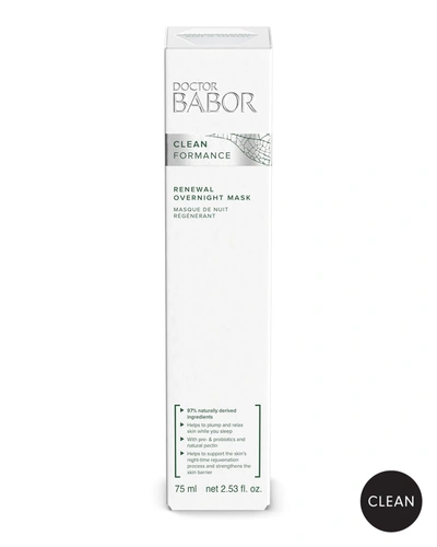 Babor 2.5 Oz. Cleanformance Renewal Overnight Mask