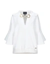Cavalli Class Hooded Sweatshirt In White