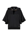 Cavalli Class Hooded Sweatshirt In Black