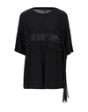 Manila Grace T-shirts In Black
