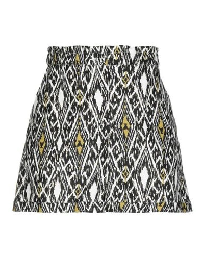 Patrizia Pepe Woman Shorts & Bermuda Shorts Black Size 6 Linen, Viscose, Polyester