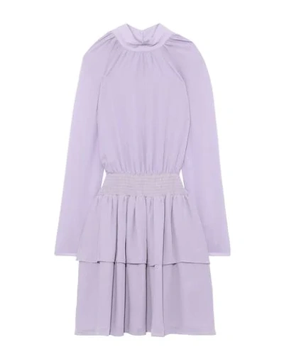 Rebecca Minkoff Short Dresses In Lilac