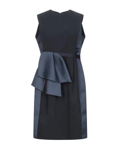 Dice Kayek Knee-length Dresses In Dark Blue