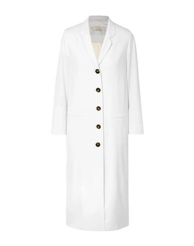 La Collection Overcoats In White
