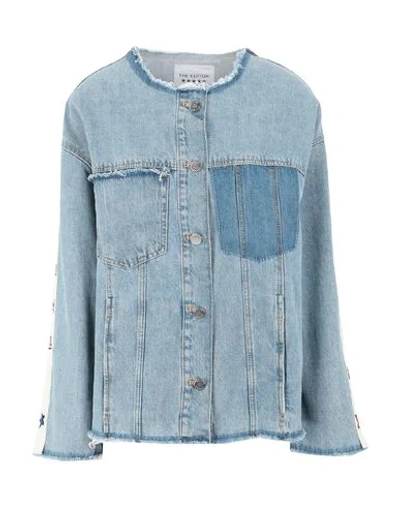 The Editor Denim Jacket In Blue