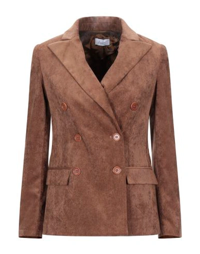 Hopper Sartorial Jacket In Brown