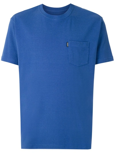 Osklen Pocket T-shirt In Blue