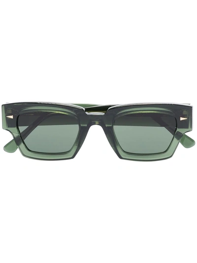 Ahlem Villette Square-frame Sunglasses In Green
