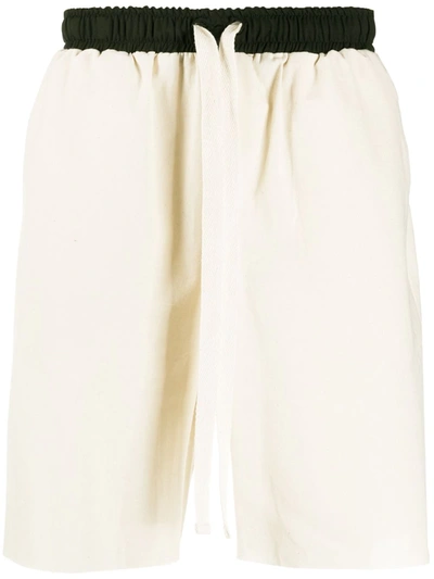 Alchemy Drawstring Track Shorts In Neutrals