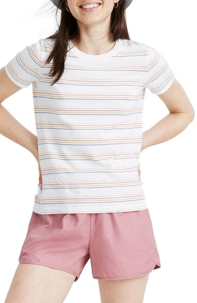 Madewell Northside Costillo Stripe Vintage T-shirt In Lighthouse