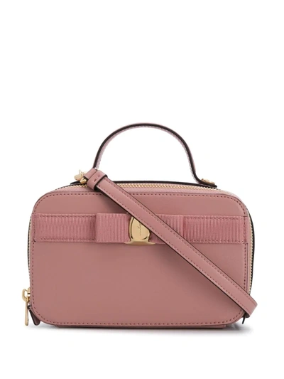 Ferragamo Mini Cross-body Bag In Pink