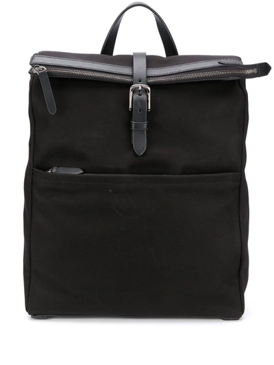 Mismo Medium Nylon Backpack In Black