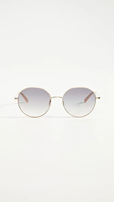 Garrett Leight Valencia Sun Gold-peach Sunglasses