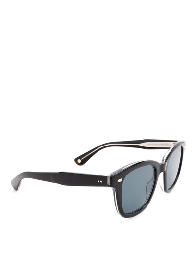 Garrett Leight Calabar Black Laminate Sunglasses