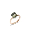 Pomellato Nudo Mini Rose Gold & Prasiolite Ring, Eu 53 / Us 6.25 In Rose Gold/ Prasiolite