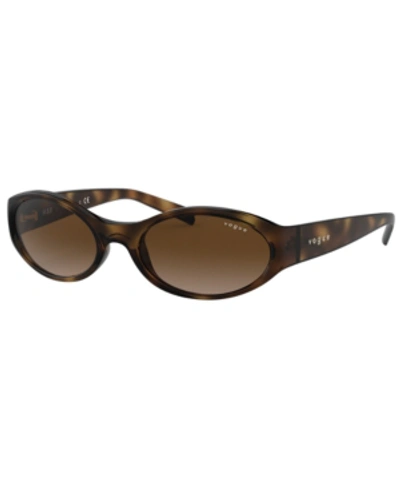 Vogue Eyewear Vogue Vo5315s Dark Havana Sunglasses In Brown Gradient