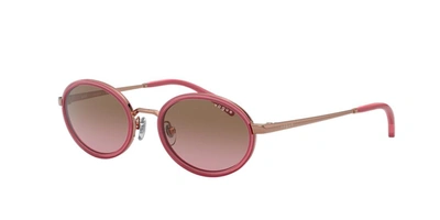 Vogue Eyewear Vogue Vo4167s Rose Gold Sunglasses In Pink Gradient Brown