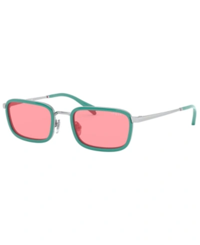 Vogue Eyewear Vogue Vo4166s Silver Sunglasses In Pink