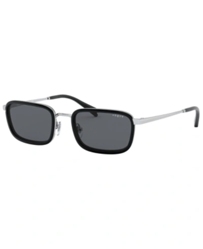 Vogue Eyewear Vogue Vo4166s Silver Sunglasses In Grey