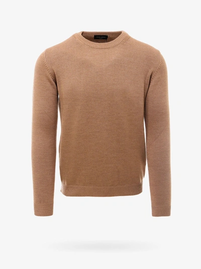 Roberto Collina Sweater In Brown