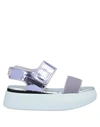 Alberto Guardiani Sandals In Lilac