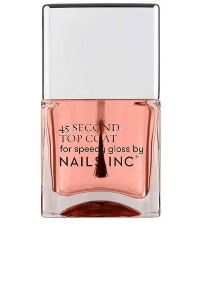 Nails.inc 45 Second Top Coat With Retinol In N,a