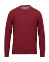 Drumohr Sweaters In Brick Red