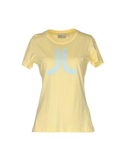 Wesc T-shirt In Yellow