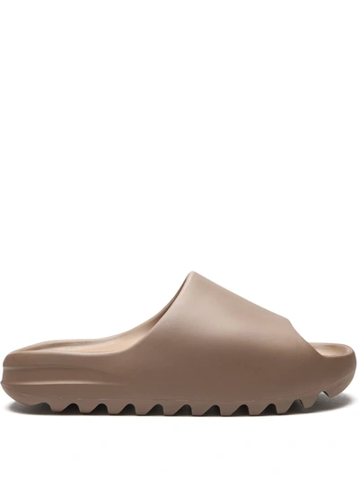 Adidas Originals Yeezy Slide Ochre Slippers In Beige