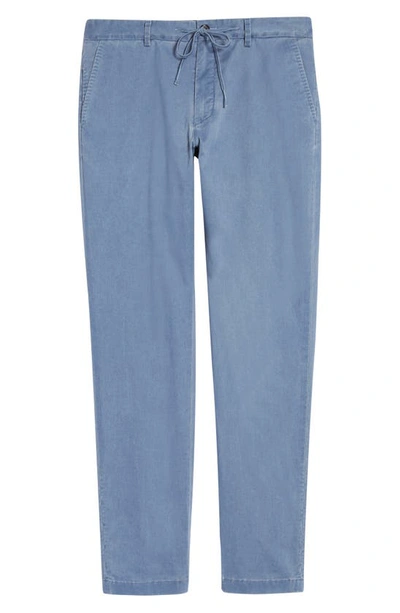 Robert Graham Sheckter Drawstring Chinos In Navy