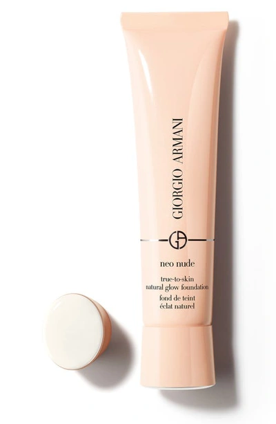 Giorgio Armani Neo Nude True-to-skin Natural Glow Foundation In 0 - Fair/neutral Undertone