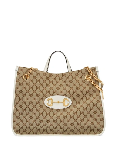 Gucci Horsebit Shopping Bag