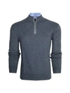 Greyson Men's Sebonack Quarter-zip Pullover In Dark Grey