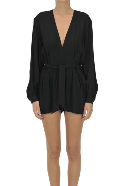 Iro Crepè Jumpsuit In Black