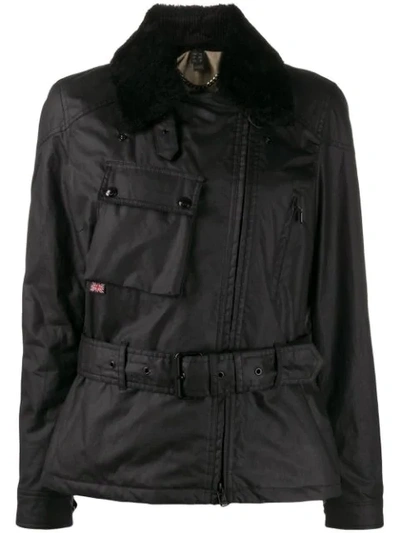 Belstaff Sammy Miller Wax Jacket Colour: Black