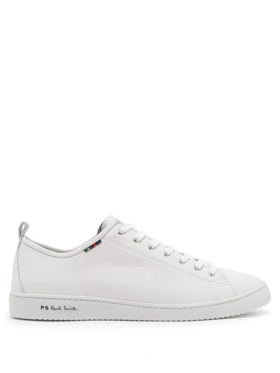 Paul Smith Miyata Low-top Leather Sneakers In White | ModeSens