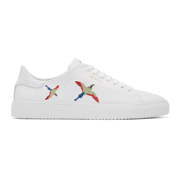 axel arigato clean 90 bird embroidery sneaker