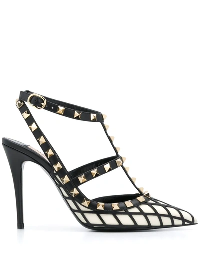 Valentino Garavani Rockstud 100mm Pumps In Black