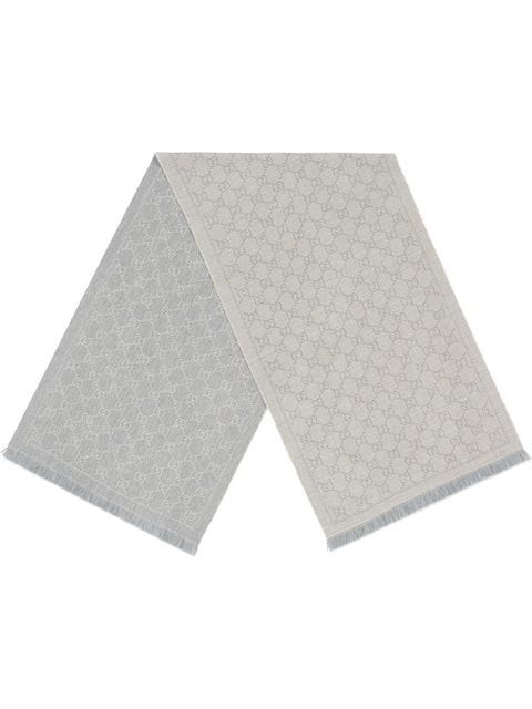 gucci silver scarf
