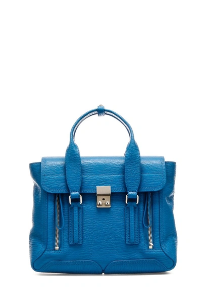 3.1 Phillip Lim Pashli Satchel Handbag In Blue