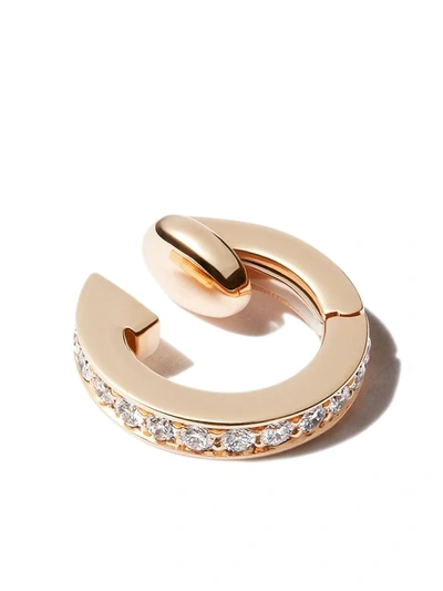 Repossi 18kt Rose Gold Berbere Monotype Diamond Earcuff