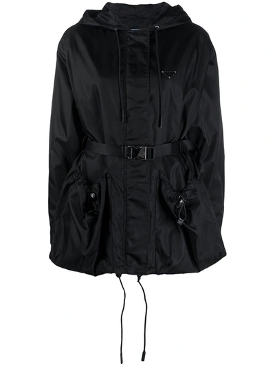 Prada Bomberjacke In Oversized-look In Black