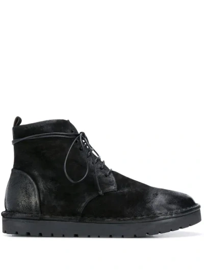 Marsèll Smooth Ankle Boots In Black