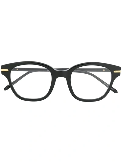 Linda Farrow Square Frame Glasses In Black