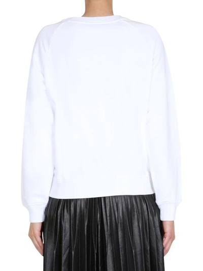 Givenchy Round Neck Sweatshirt In White